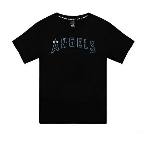 【毒】現貨 ❗❗(黑色限定限量)  MLB LA 洛杉磯天使 大谷翔平 OHTANI 17號 棉質短T 二刀流 全壘打 破紀錄【領券折222｜Cube卡+APP下單最高10%回饋】