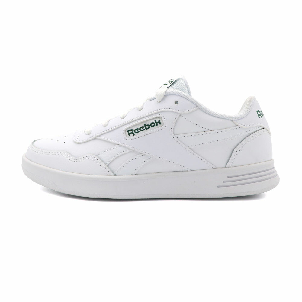 【全館滿額折】 Reebok Court Advance 白綠 皮革 低筒 復古 運動 休閒鞋 女款 B5403【新竹皇家100010615】