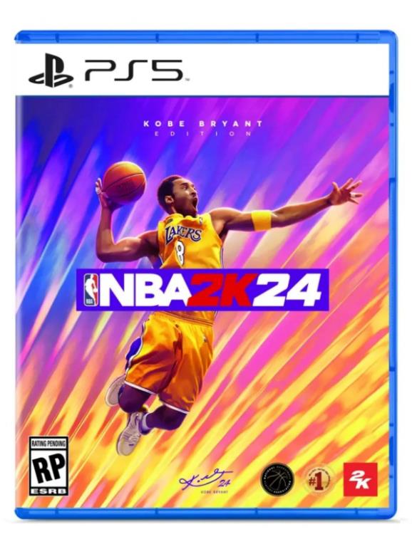 索尼PS5遊戲片 NBA2K24 美國職業籃球聯賽2024 繁體中文 全新/二手