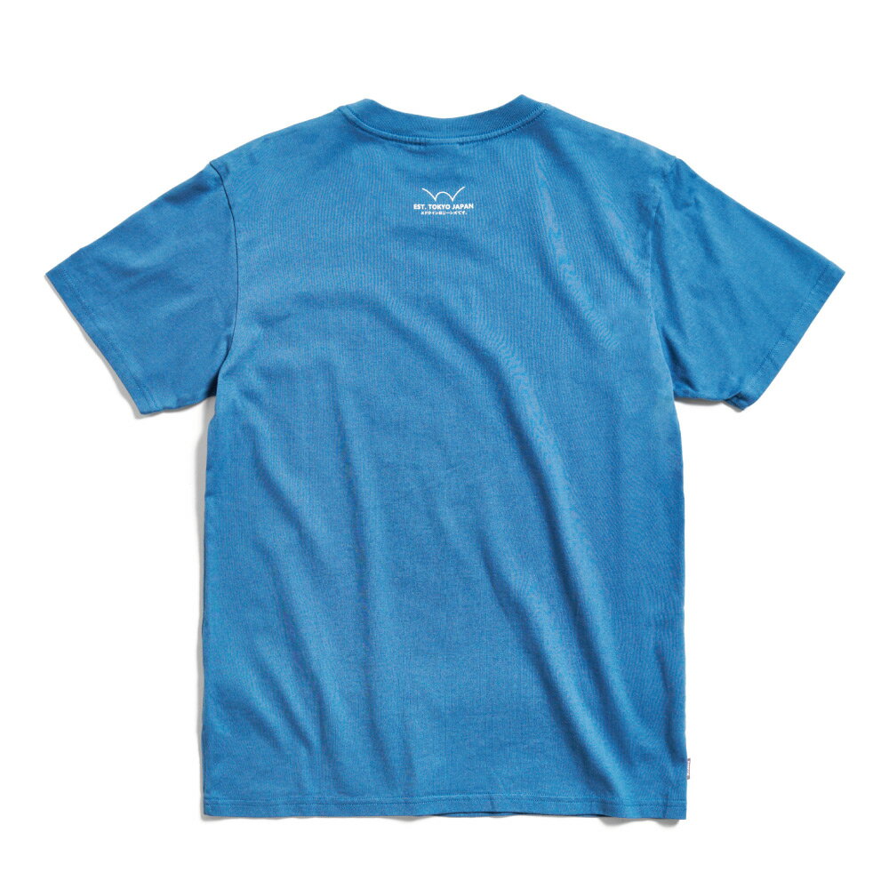 EDWIN 男款 迷彩BOX短袖T恤 (灰藍色) #狂降5折 2