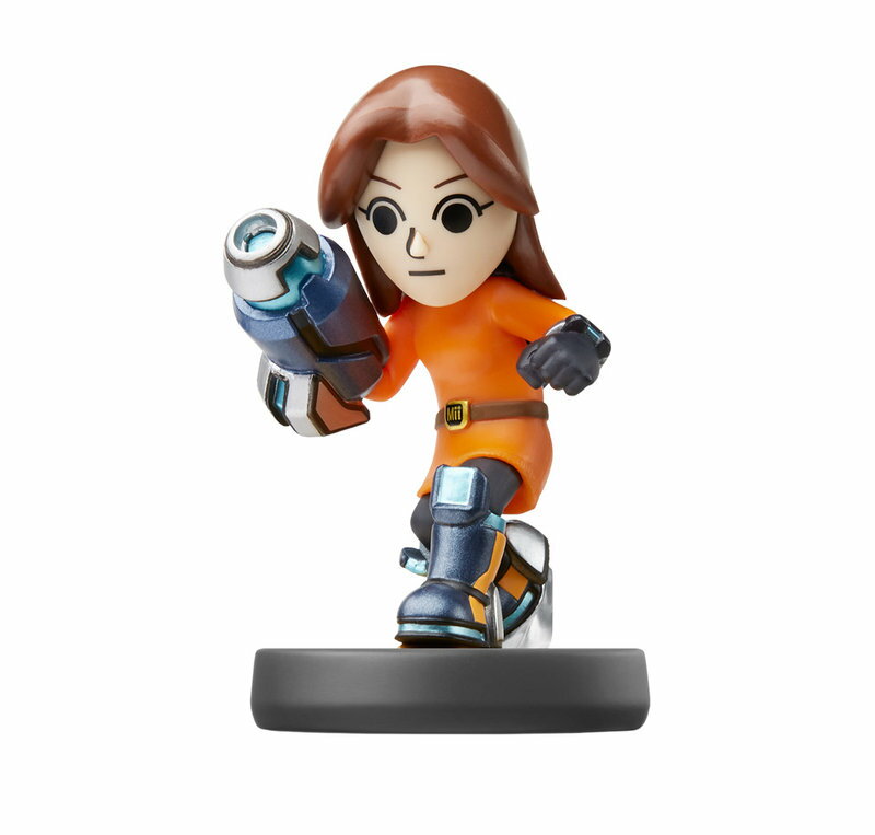amiibo 任天堂 mii 射击 type 互动 wii u/new3ds/new3ds ll 公仔