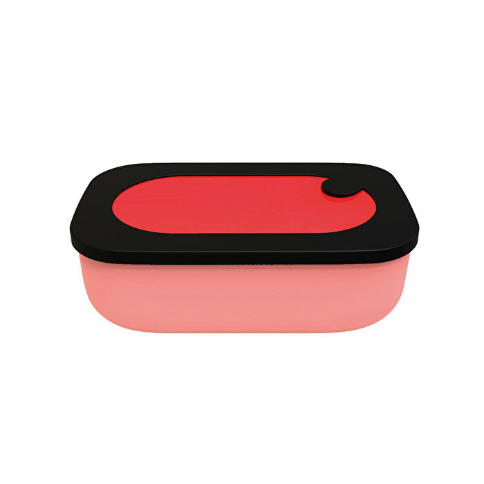 義大利GUZZINI Store & More系列-900ML午餐密封盒(紅+粉)