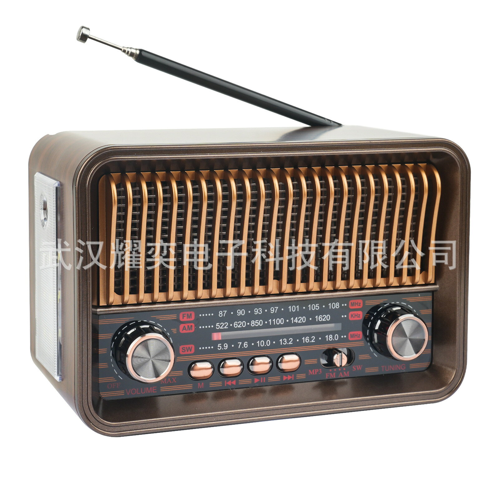 【多波段藍芽】收音機 FM/AM/SW 插卡播放器 多功能收音機 台灣電壓 高音質播放 行李廂收音機