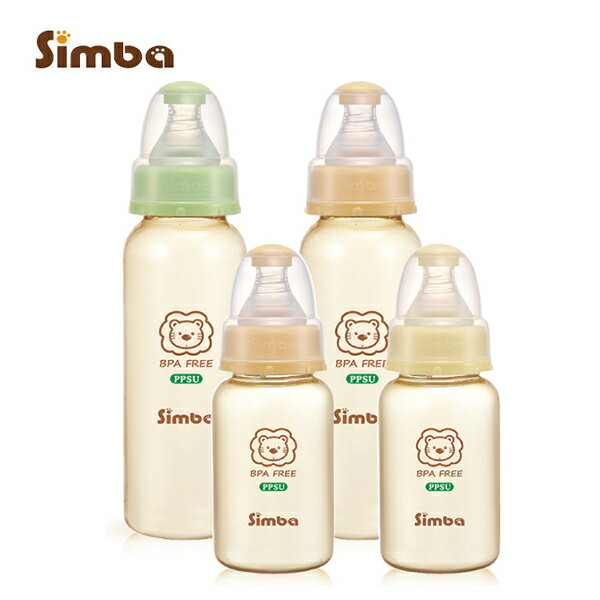 Simba小獅王辛巴 - PPSU標準奶瓶特惠組 (2大2小)