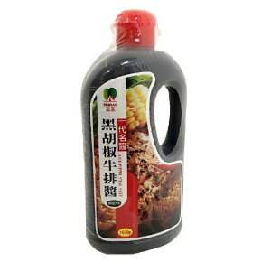 品高 一代名醬黑胡椒牛排醬(1kg/罐) [大買家]