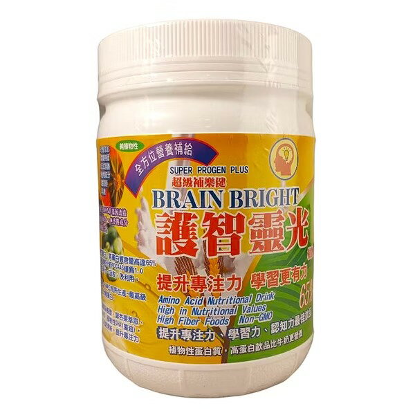 壯士濰 護智靈光植物全蛋白飲品600公克/罐