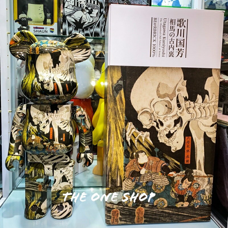 TheOneShop BE@RBRICK 歌川国芳相馬の古内裏歌川國芳相馬的古內裏庫柏