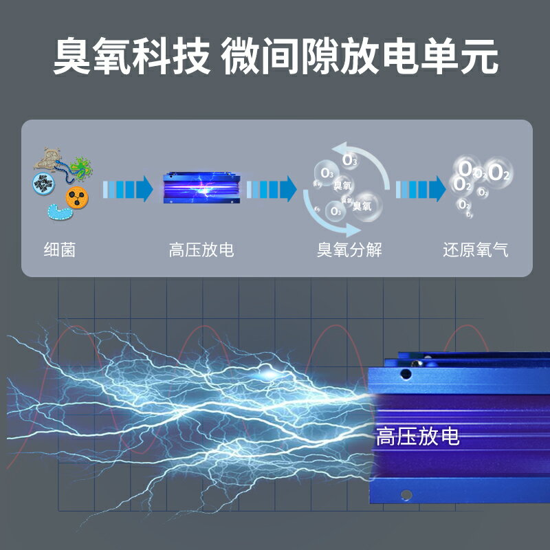 10G 臭氧發生器食品廠車間畜牧養殖空氣水質殺菌家用多用途消毒機
