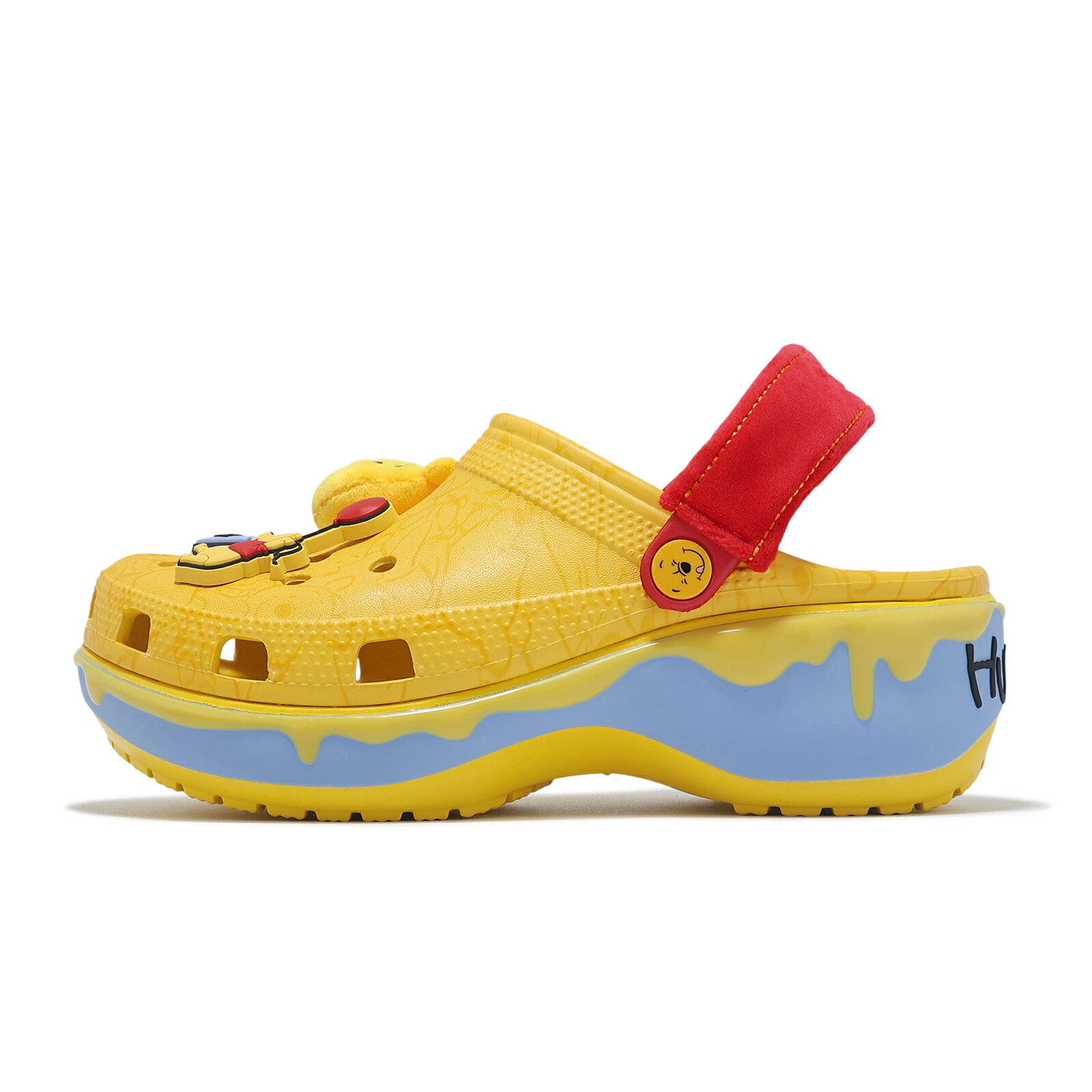 Crocs 洞洞鞋 洞洞鞋 Classic Platform Clog W 女鞋 小熊維尼 經典雲朵克駱格 涼鞋 卡駱馳 21109290H