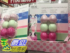 [COSCO代購] C222000 EOS LIP BALM EOS 天然潤唇球6顆入