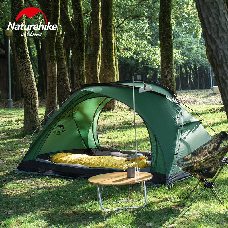 naturehike挪客 帳篷戶外野營防雨加厚雙人野外露營帳篷2人防暴雨