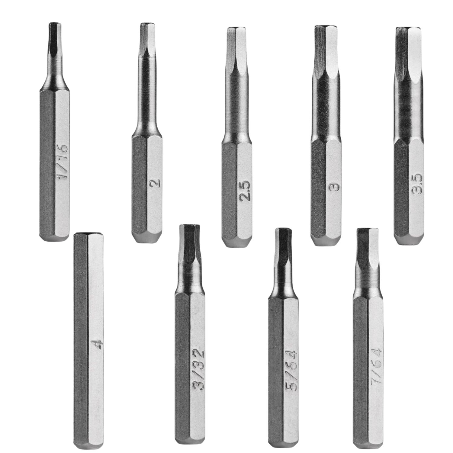 [6美國直購] iFixit 螺絲 Hex SAE 1/16-7/64 Hex Security 2.0-4.0mm(1支) Precision 4 mm Screwdriver Bit