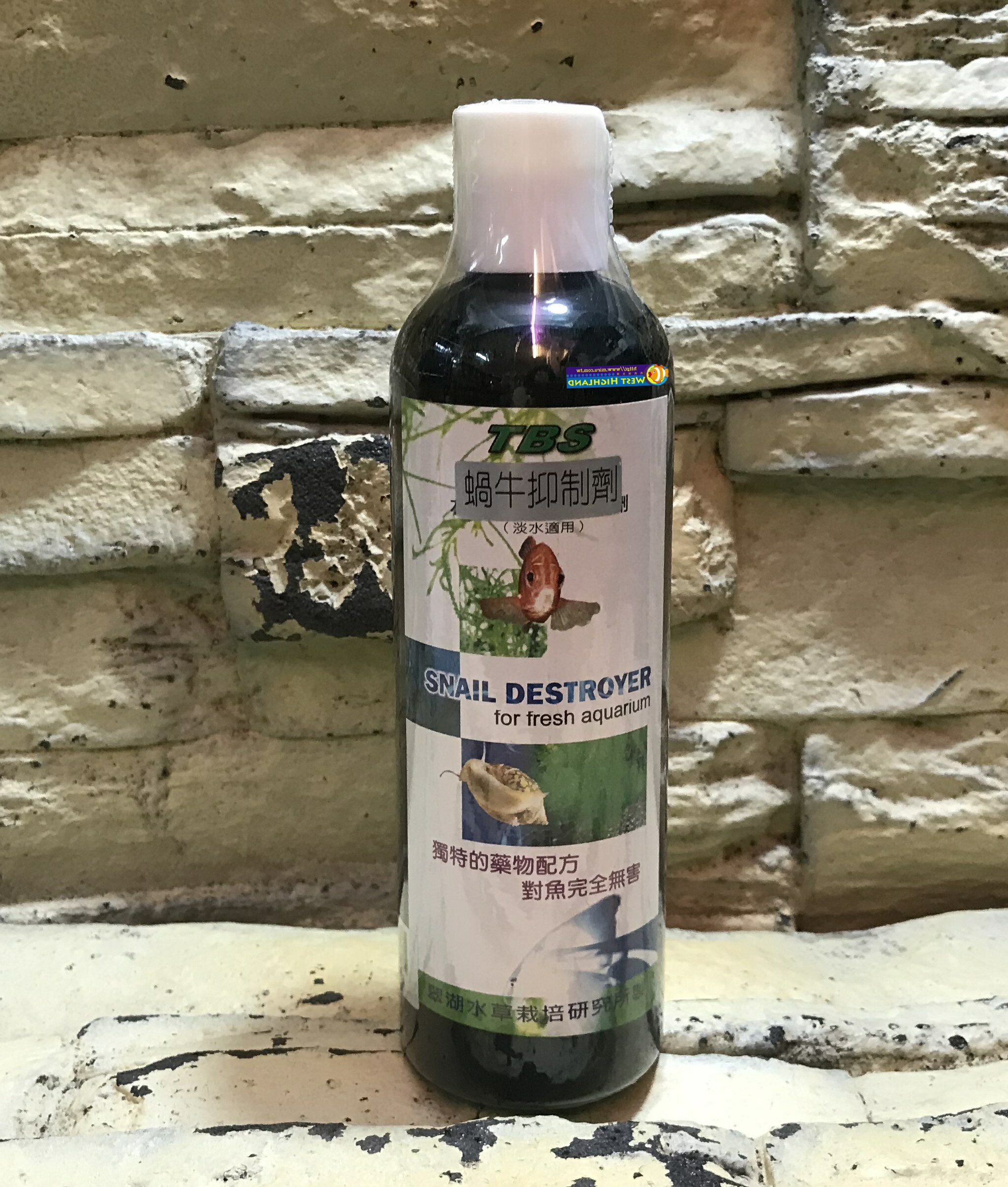 【西高地水族坊】翠湖TBS 蝸牛抑制 除蝸牛劑 250ml(獨特配方)