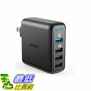 <br/><br/>  [106 東京直購] Anker A2040111 USB充電器 PowerPort Speed 4 (QC3.0、43.5W 4-port) iPhone/iPad/Android<br/><br/>