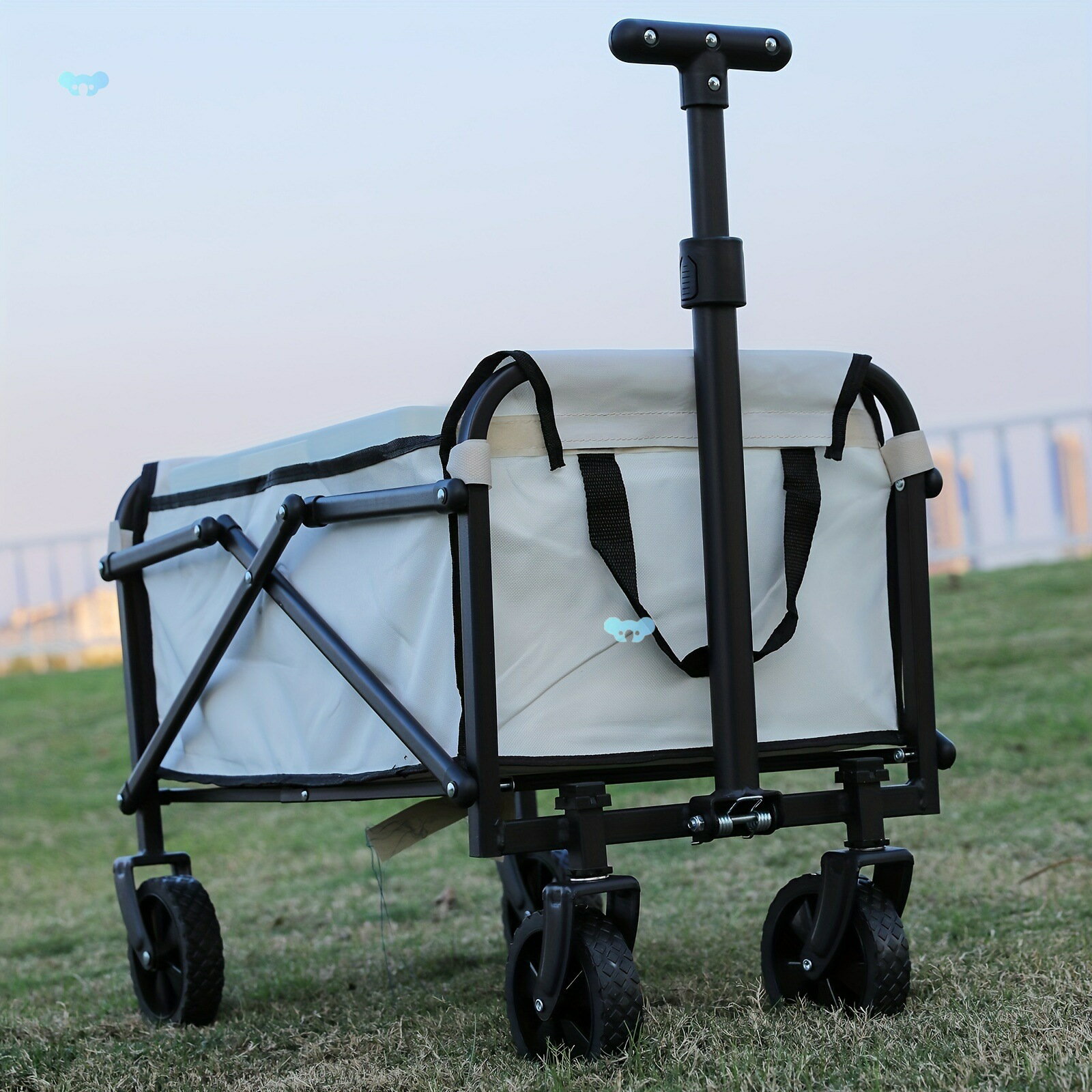1PC Camping Cart, Portable Foldable Trolley, Beach Camping