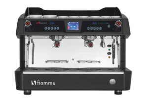 Fiamma COMPASS II MB TC BLACK 雙孔 營業用 商用 義式 半自動咖啡機 (雙鍋爐)【良鎂】