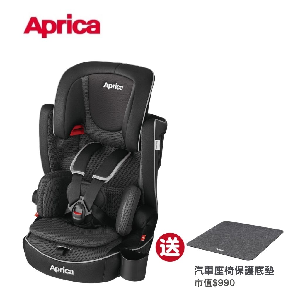 Aprica 愛普力卡AirGroove Premium(嬰幼兒成長型輔助汽座升級版)【六甲媽咪】