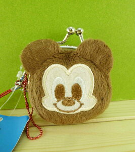 【震撼精品百貨】Micky Mouse 米奇/米妮 造型吊飾零錢包-大頭 震撼日式精品百貨