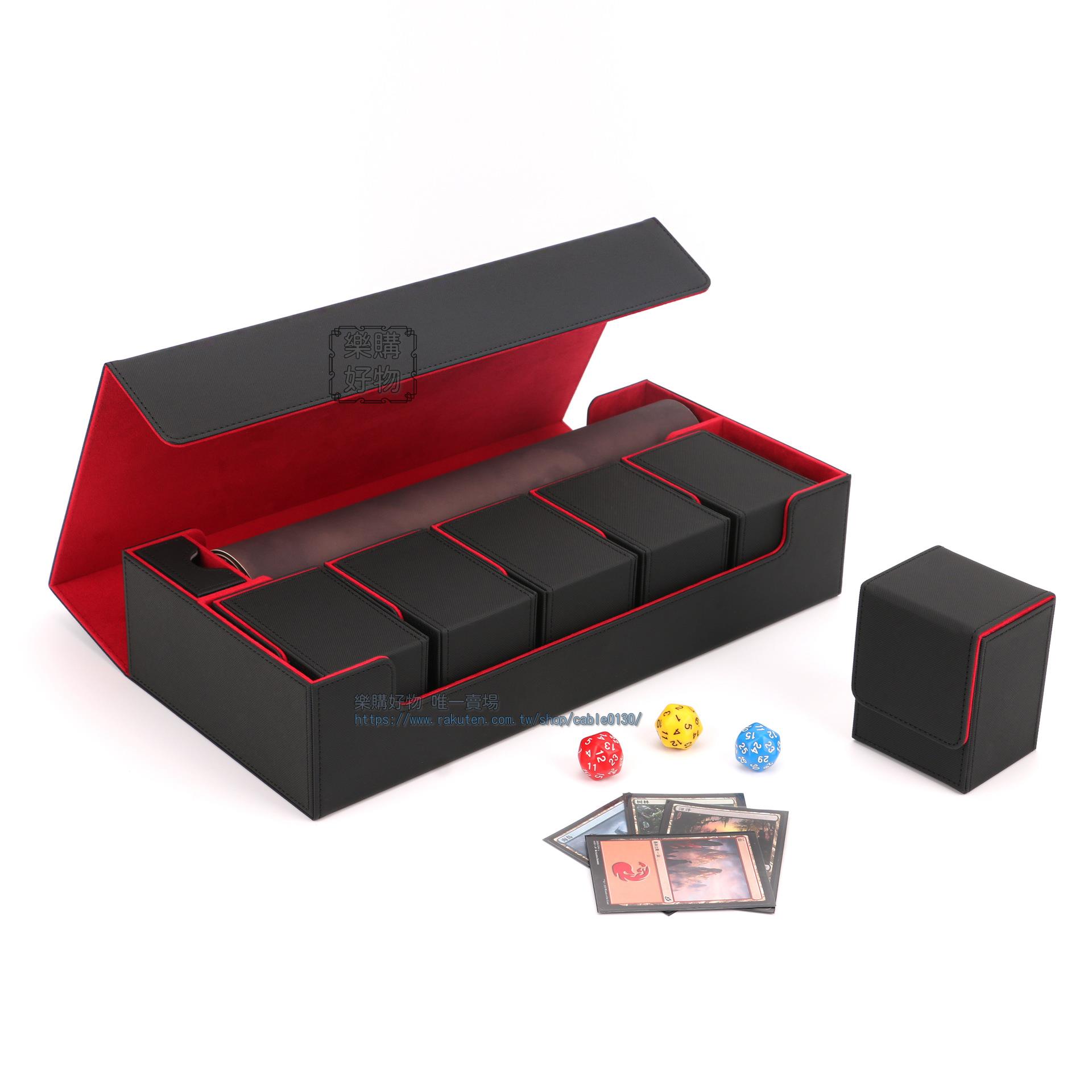 卡收納盒 550+大容量 卡盒 盒 萬智 動漫桌遊