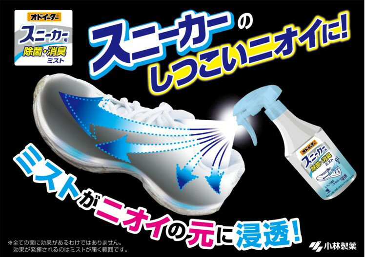 asdfkitty*小林製藥 球鞋運動鞋除菌消臭噴霧-250ML-日本正版商品