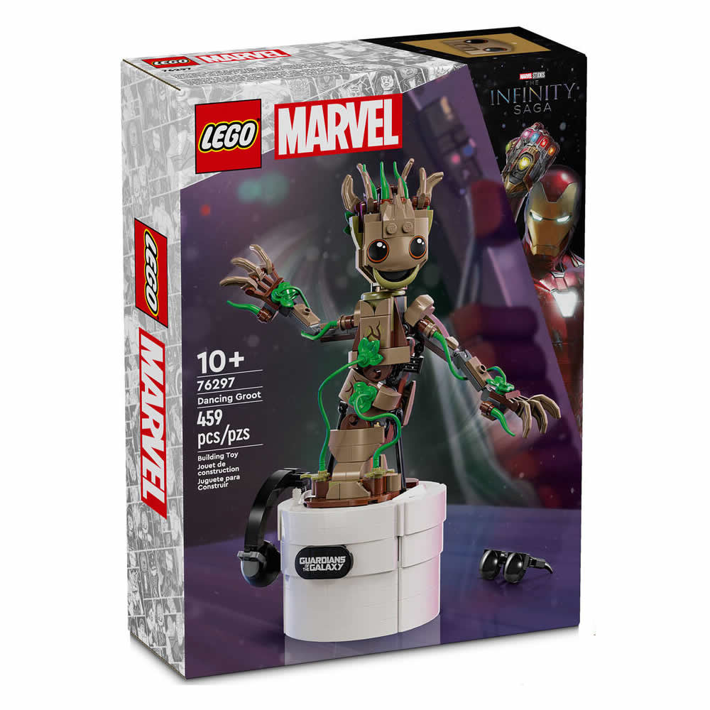 Marvel 玩具與電玩推薦到樂高LEGO 76297 SUPER HEROES 超級英雄系列 舞動的格魯特就在東喬精品百貨商城推薦Marvel 玩具與電玩