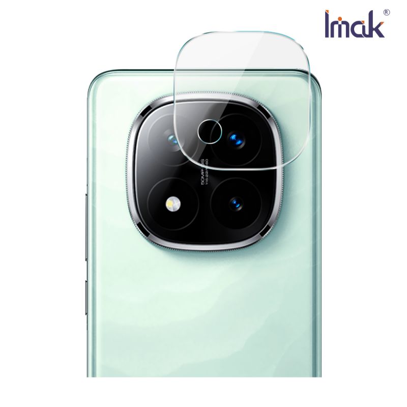 鏡頭貼 Imak 艾美克 Redmi 紅米Note 14 Pro+ 5G / Note 14 Pro Plus 5G 鏡頭玻璃貼(兩片裝) 奈米吸附 鏡頭貼 鏡頭保護貼 鏡頭膜【愛瘋潮】