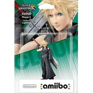 【AS電玩】NS Switch Amiibo 克勞德 2P (黑色) 太空戰士 任天堂明星大亂鬥系列