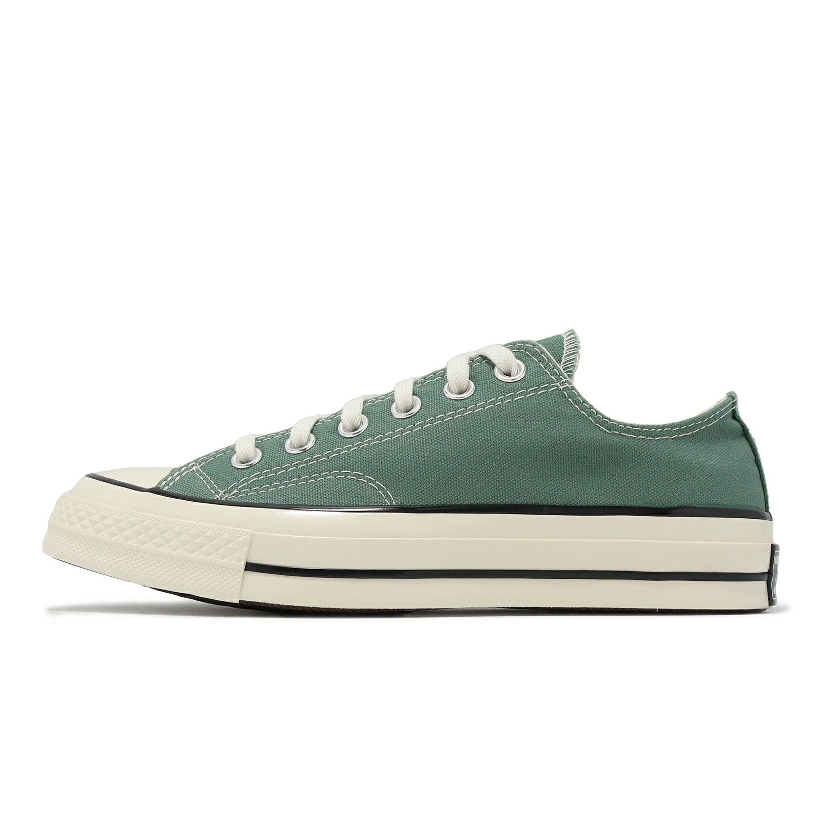 Converse 休閒鞋 Chuck 70 Low 男鞋 女鞋 墨綠 米白 1970 奶油底 帆布 三星標 情侶鞋