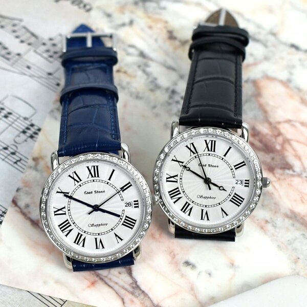 手錶 羅馬數字水鑽真皮手錶 【NE2096】