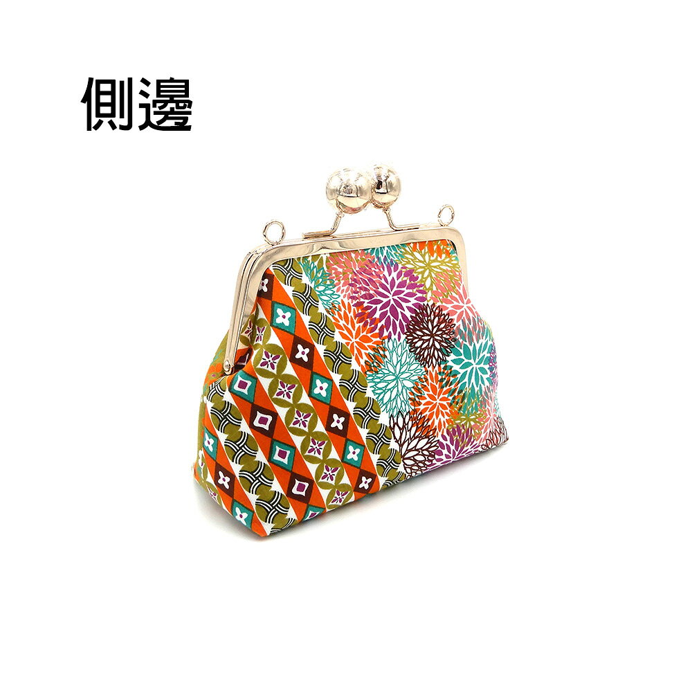 Miranda Handmadex覓品竹北手作店-手提斜背口金包-絢爛光彩 2