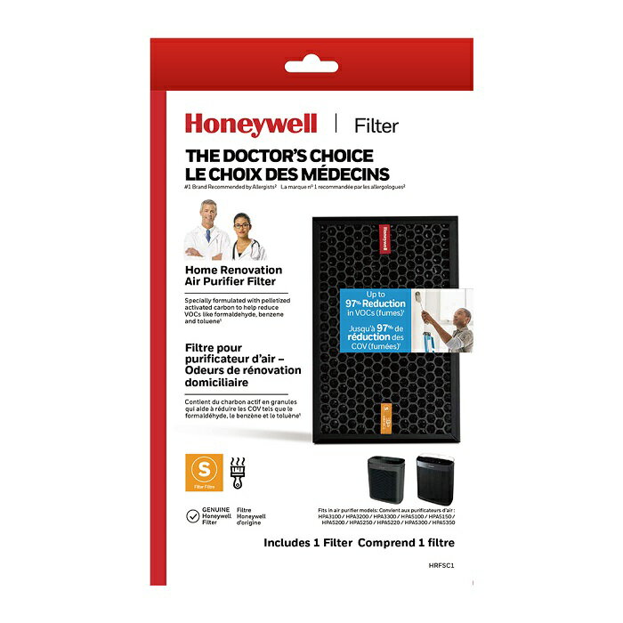 【Honeywell】強效淨味濾網(家居裝修) HRFSC1 / HRF-SC1 適用HPA-5150 5250 535