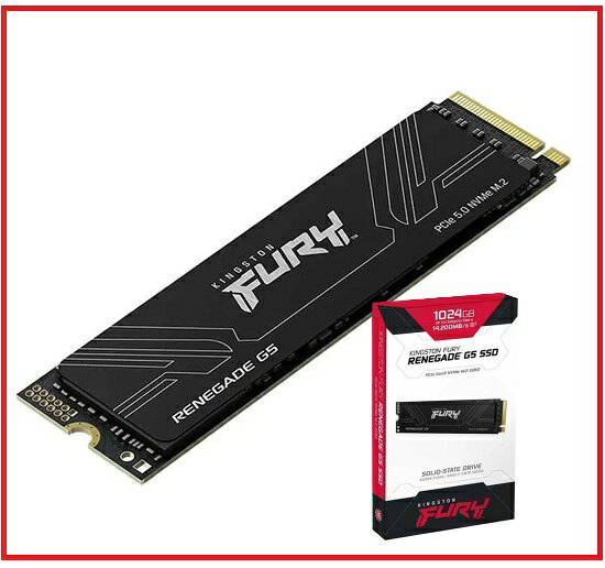 Kingston 金士頓 FURY Renegade G5 SFYR2S/1T0 1TB PCIe 5.0 M.2 NVMe SSD
