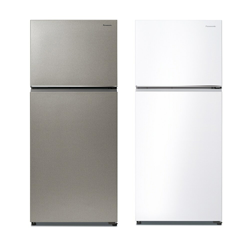 【Panasonic】無邊框鋼板422L雙門電冰箱 NR-B426TV (燦雪白/星礦銀)