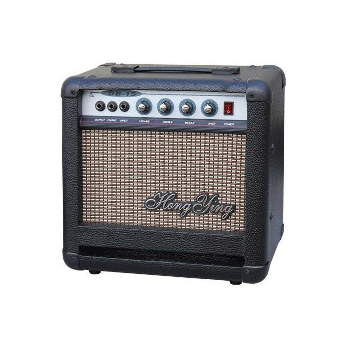 Hong Ying GB-15 20瓦 電貝斯 Bass 音箱(內建機輸出練習功能)【唐尼樂器】