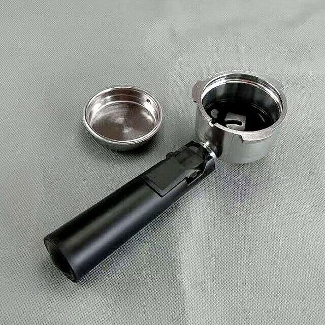 （咖啡用品與配件）] 51mm 意式咖啡機 咖啡過濾器 咖啡機手柄 咖啡師工具 鋁製手柄 單杯濾網