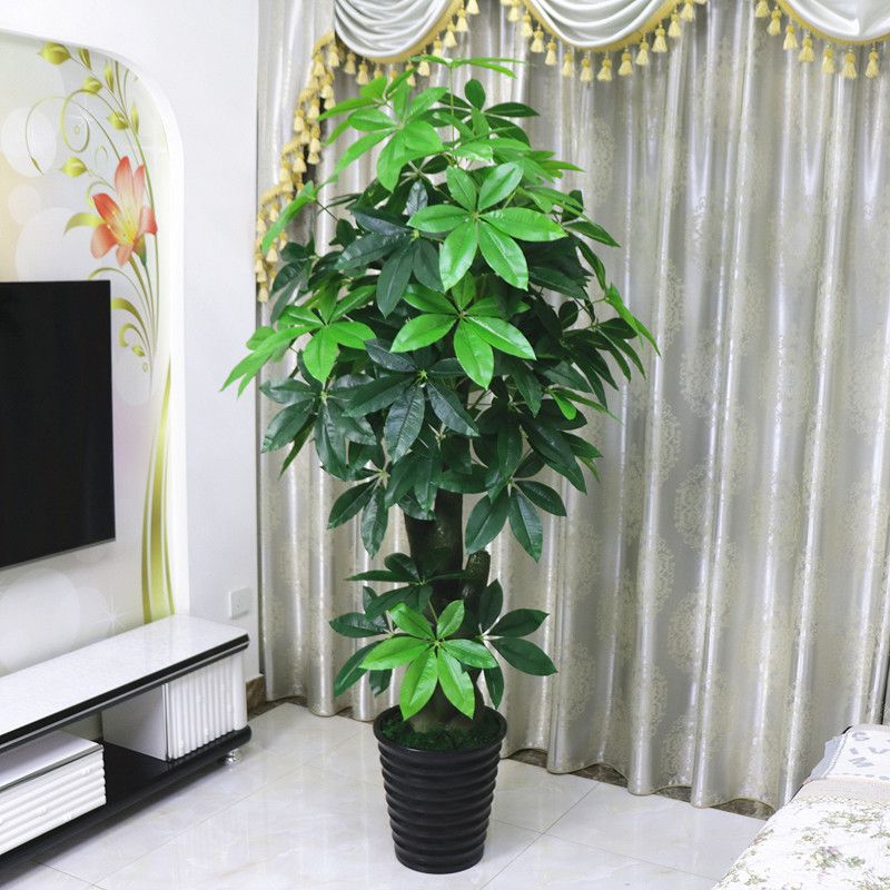 人造花 仿真花假樹發財樹仿真植物大型落地盆栽景塑膠裝飾假花模擬客廳室內綠植