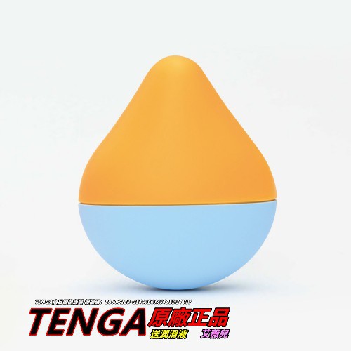 日本TENGA-iroha mini 水滴型無線震動按摩器 迷你版( 蘇打蜜柑) 情趣蛋