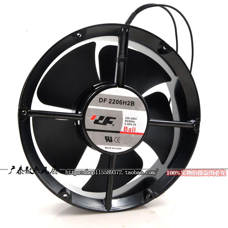 全新DF 2206H2B 220/240V 0.28A 20060 全圓 大風量散熱風機風扇