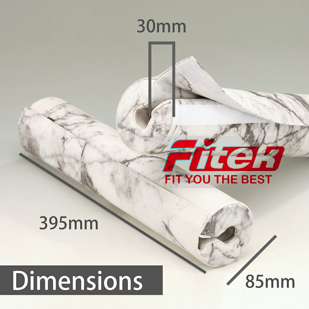 大理石紋 皮革臀推墊-加厚翹臀版-微解封健身房必備-槓鈴墊/槓鈴套/長槓護套/長槓護頸套-台灣製造歐美熱銷【Fitek健身網】 5