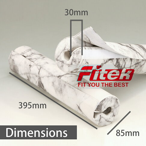 大理石紋 皮革臀推墊-加厚翹臀版-微解封健身房必備-槓鈴墊/槓鈴套/長槓護套/長槓護頸套-台灣製造歐美熱銷【Fitek健身網】 5