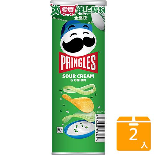 品客洋蔥口味洋芋片102g【兩入組】【愛買】