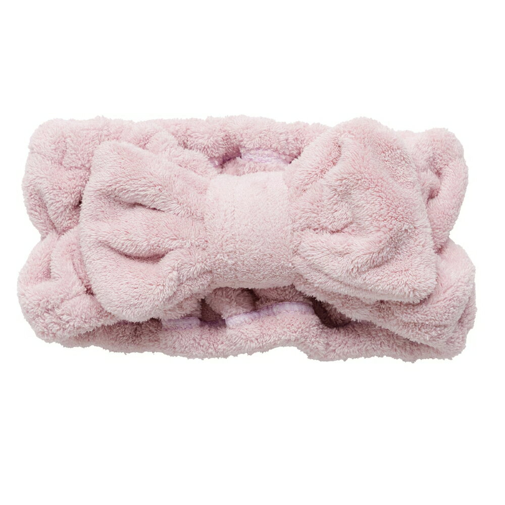 【DECO HOME商品】法蘭絨沐浴髮帶 ribbon PI IW24(DH) NITORI宜得利家居