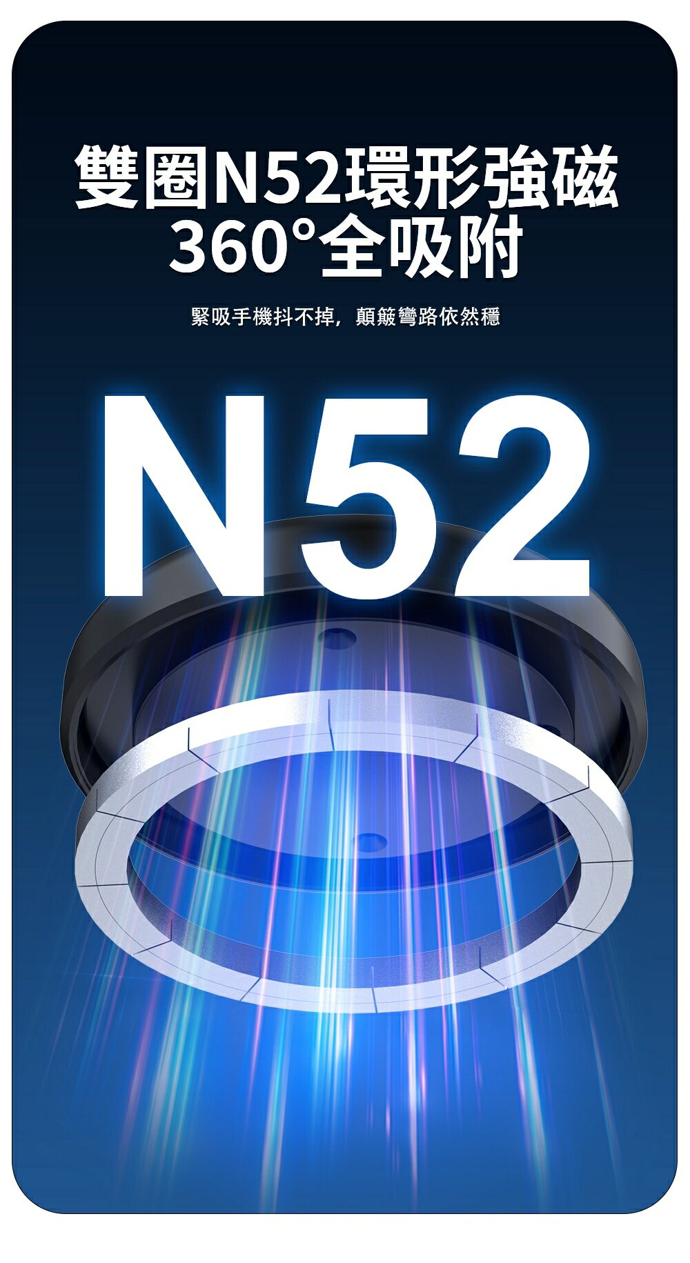 ONAIR 真空 吸附 摺疊 伸縮 電動 磁吸支架 手機支架 全自動吸附 360度旋轉 手機架 手機夾 支架 X98 6