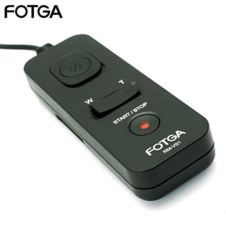 又敗家@Fotga索尼SONY副廠快門線遙控器RM-VS1(相容原廠RM-VPR1快門線拍照)適FX30 FX3 a1 a7 a7r a7s a9 a99II a77II III IV a6600 a6500 a6400 a6300 a6100 a6000 a5100 a5000 RX100M7 RX100M6 RX100M5 RX100M4 RX100M3 RX100M2 RX10M2 RX10 RX1 RX0II HX300 HX50v CX900 CX405 PJ650V PJ790V