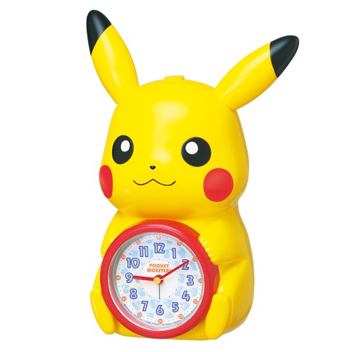 大賀屋 日貨 SEIKO 皮卡丘 鬧鐘 時鐘 神奇寶貝 寶可夢 Pokemon 口袋怪獸 精工 J00010698
