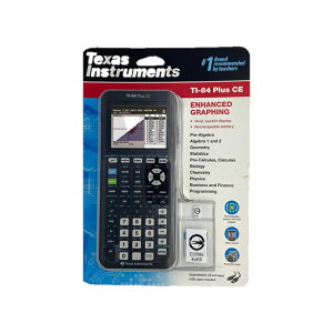 [商檢認證D35986] Texas Instruments TI-84 Plus CE 黑 計算機 1年保固少量現貨_TT1