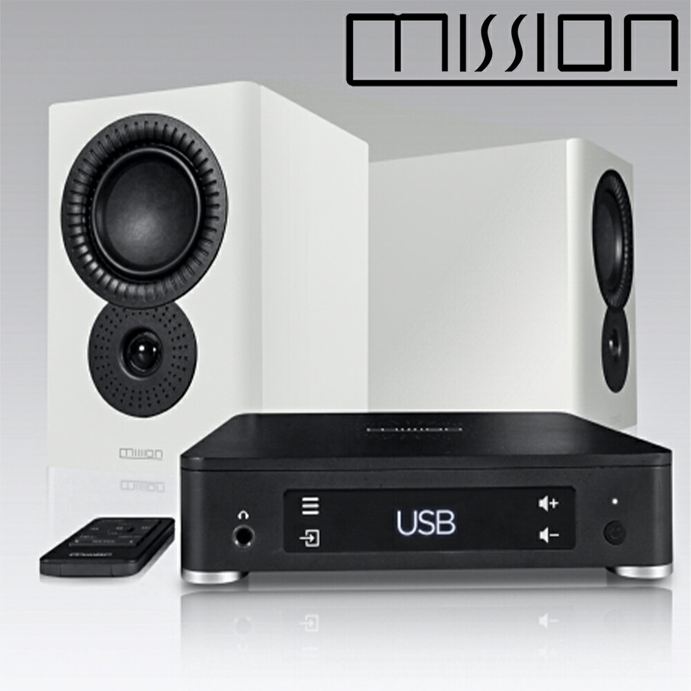【澄名影音展場】英國 MISSION LX Connect 數位無線主動式2.1音響組合 無線音響首選~可外接重低音