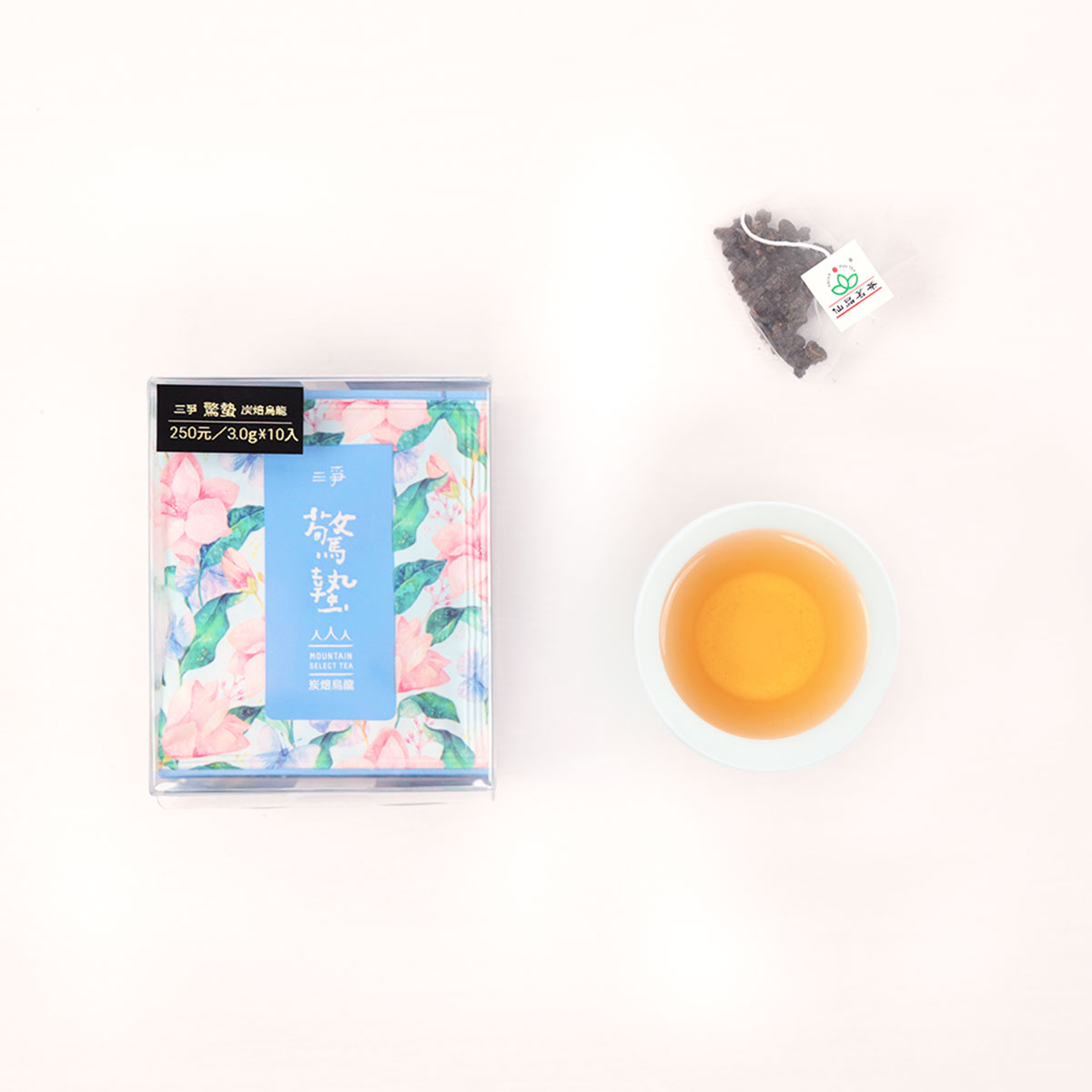 仙品茗茶 驚蟄-炭焙烏龍茶包 3.0g*10入