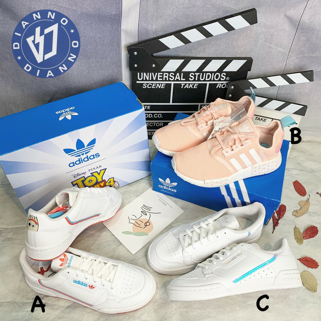 帝安諾-實體店面Adidas Continental 80'sx玩具總動員 聯名款 叉奇 牧羊女 EE6471