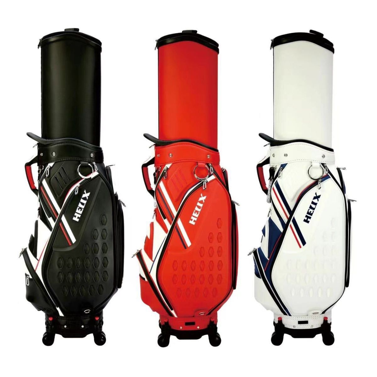 helix喜力克斯高爾夫航空球包 送球包套密碼鎖可印名字Hi95258